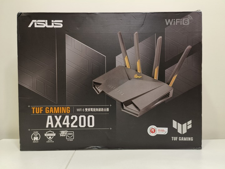 設定很簡單，訊號超穩定，TUF Gaming AX4200 雙頻無線電競路由器開箱試用