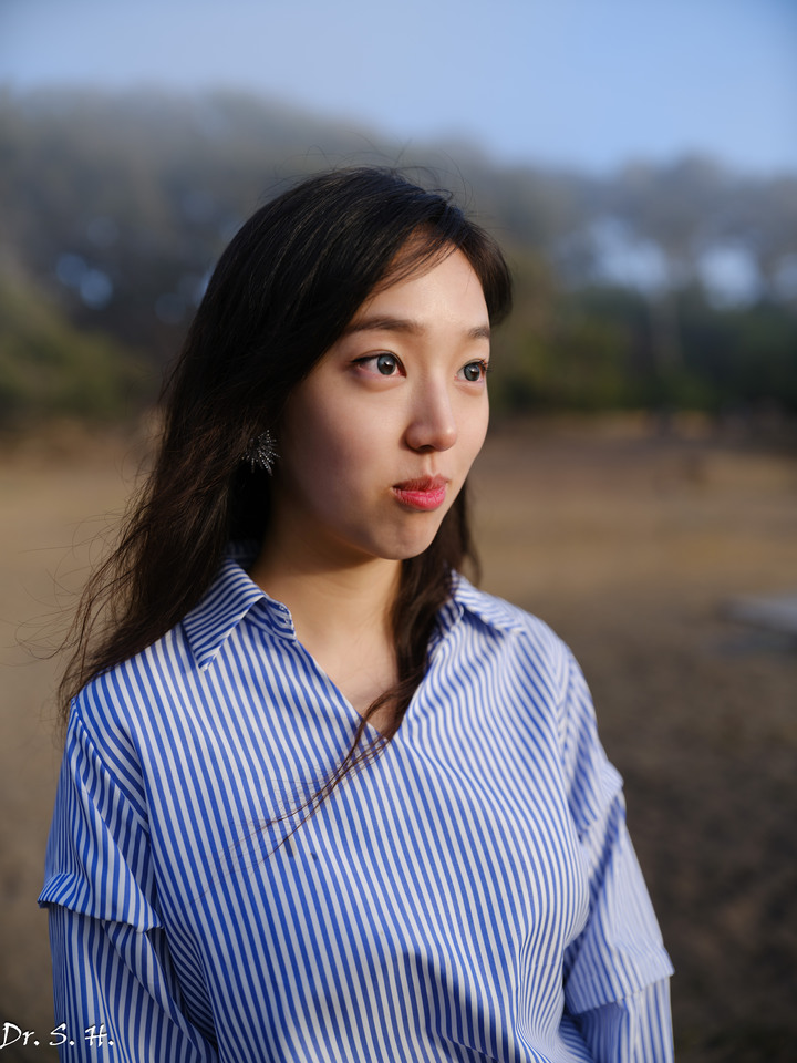 海邊的美女