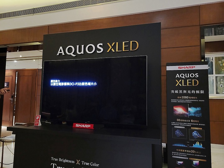 感受黑與光的力量SHARP AQUOS XLED 4K智慧聯網顯示器心得分享