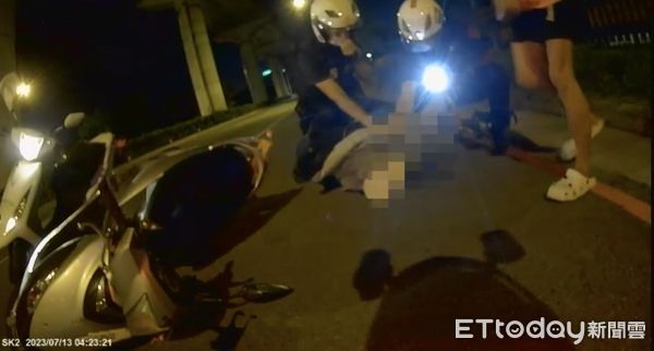 瘋狂情侶拒檢!狂飆「半個台中」20km騎到沒油原因超荒謬