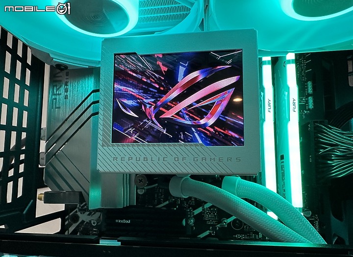 [開箱] 白色信仰 ROG 龍神 III RYUJIN III 240 一體水冷