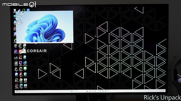 點我看大圖 【開箱】OLED電競螢幕初體驗 | CORSAIR XENEON 27QHD240 OLED