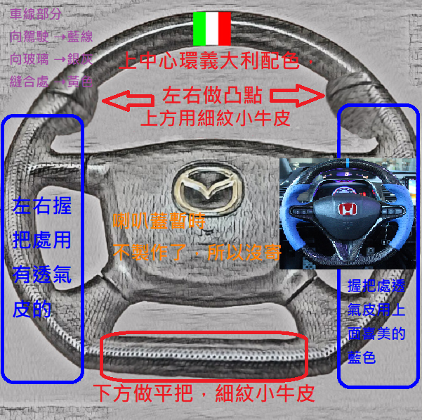 最有溫度方向盤~~歐記(簡易開箱文)