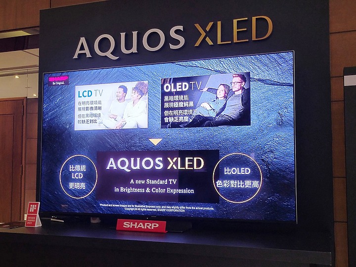 感受黑與光的力量SHARP AQUOS XLED 4K智慧聯網顯示器心得分享