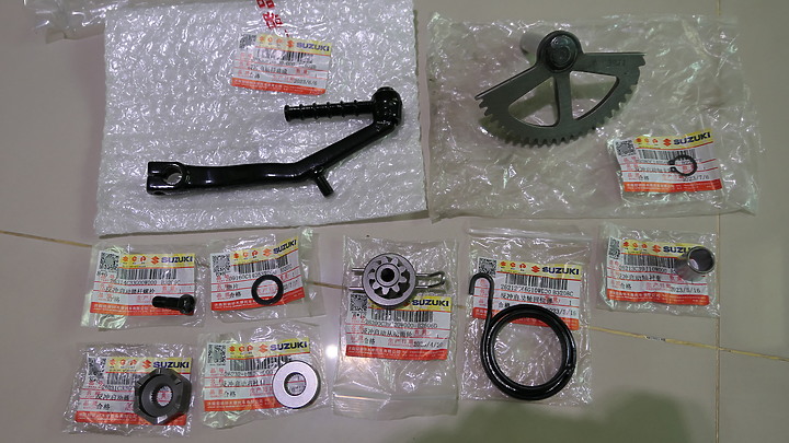 SEP引擎傳動箱DIY安裝腳踏啟動桿