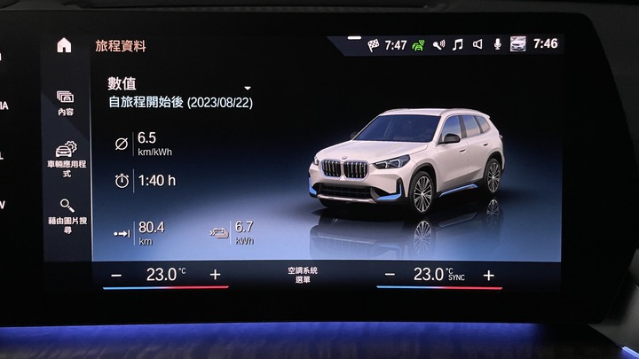 iX1 電動車跑山哩程焦慮？