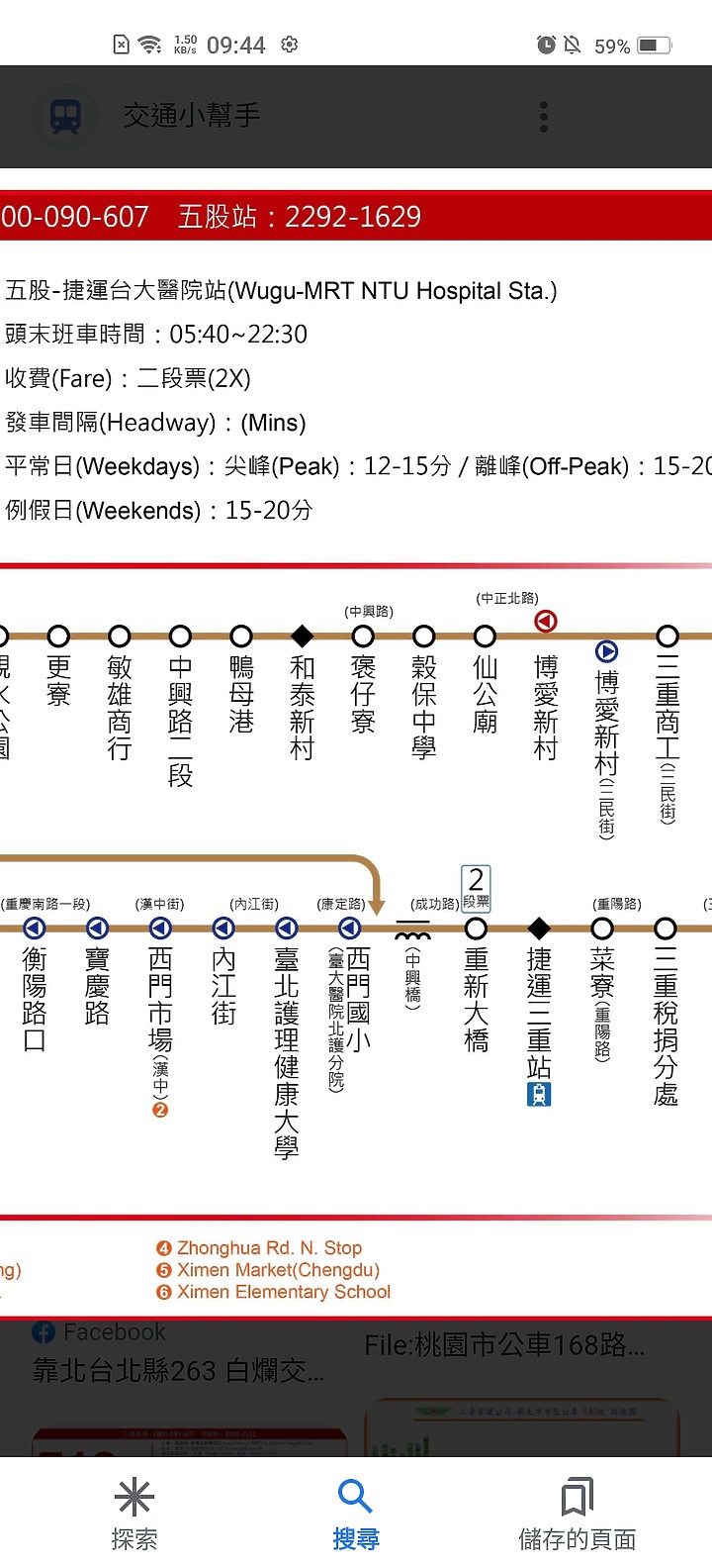 為什麼三重站一站到台北車站 通市民大道連接台北市各點