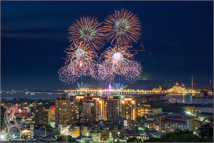 2023淡水漁人碼頭仲夏繽紛樂．煙火秀
