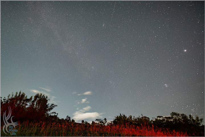 0812坪林拍星趣：銀河、流星、M31