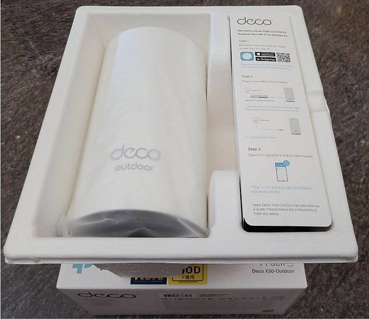 TP-Link Deco X50-Outdoor 開箱文