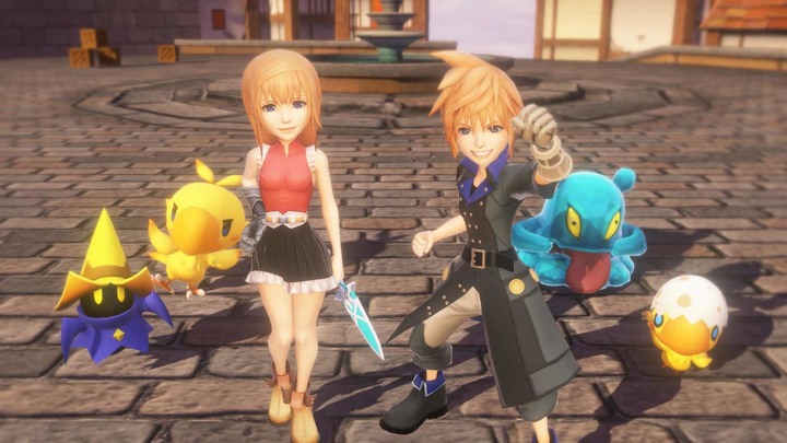 《WORLD OF FINAL FANTASY》最終幻想世界 FF系列人氣角色化身為可愛的二頭身 | 夥伴與迷影獸互相堆疊的獨特戰鬥系統 捕捉迷影獸 建立強大的組合 對抗敵人