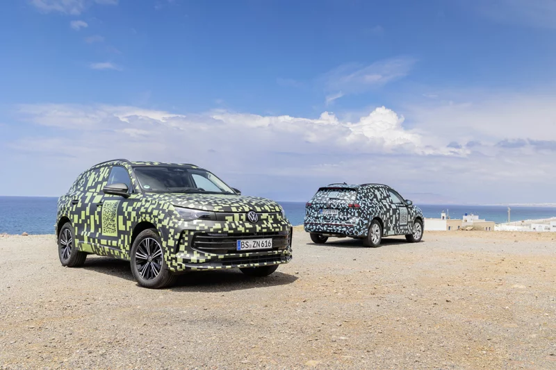 全新第三代Volkswagen Tiguan九月發表但外觀已經無偽裝被看光光了！