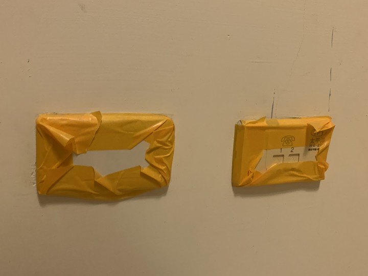 挑戰幾何型油漆混色粉刷