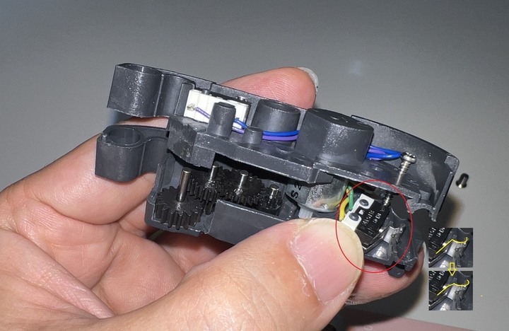 DIY 簡單修好三星電子鎖故障無法自動上鎖