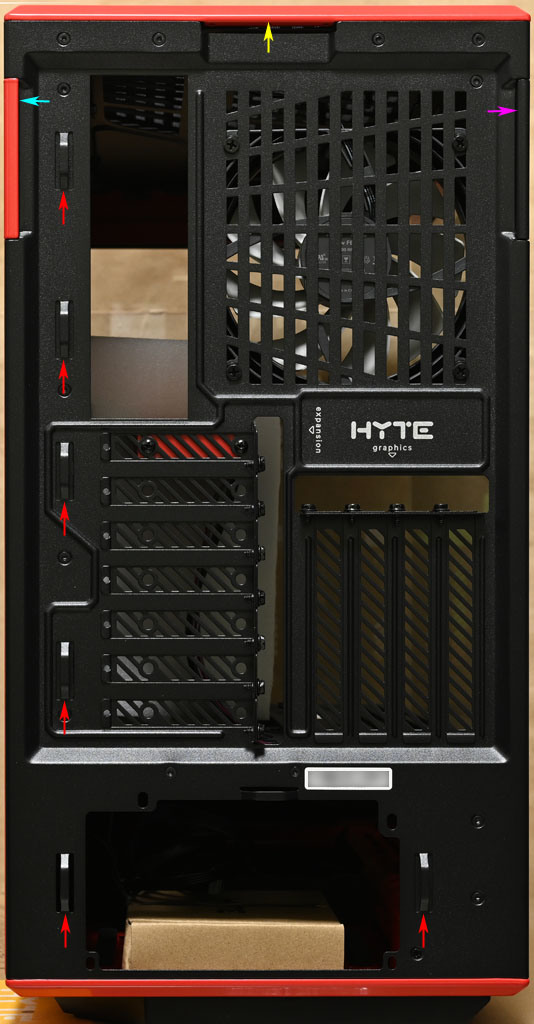HYTE Y40 紅黑款機殼開箱