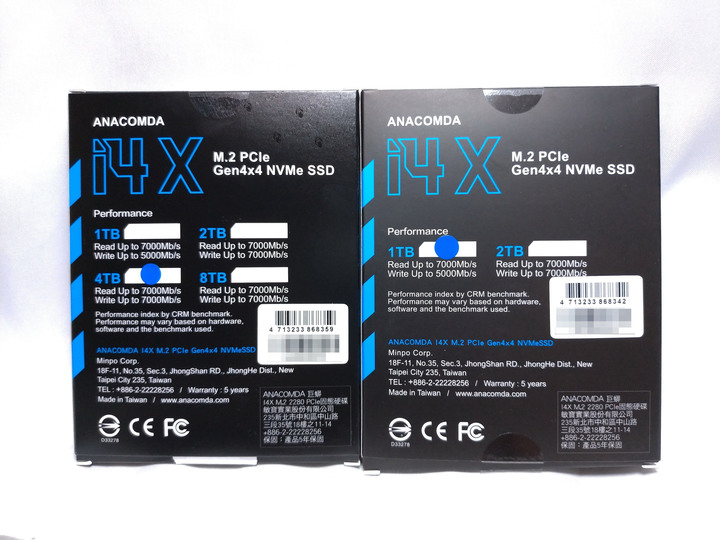 大容量TLC才是王道-巨蟒i4X 4000GB開箱