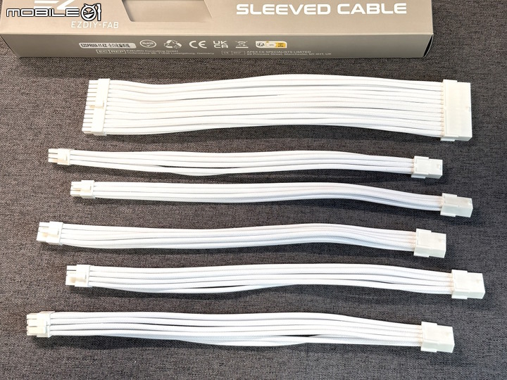 EZDIY-FAB 12VHPWR轉向接頭 & 延長線 & 顯示卡支架