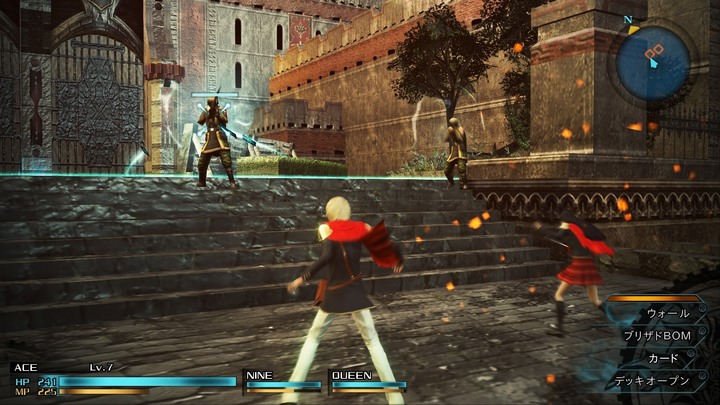 《最終幻想 零式 HD》FINAL FANTASY TYPE-0™ HD 高畫質重製版 | 操縱魔導院「零班」（Class Zero）的十四名成員 以三名零組成員作戰 任意更換操縱戰鬥