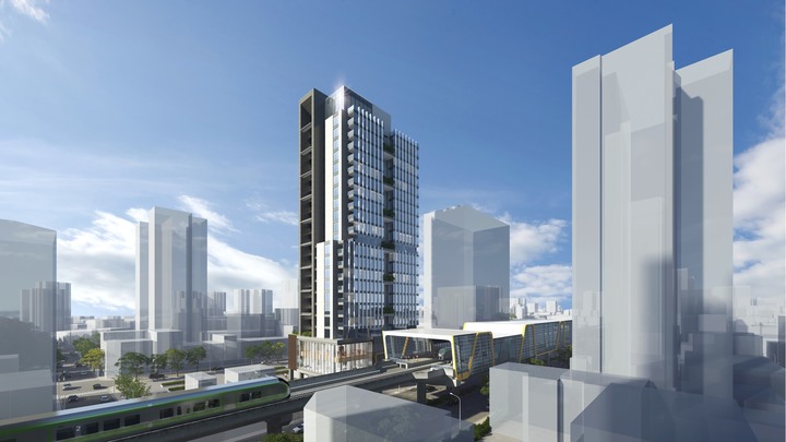台中捷運綠線G5四維國小站共構大樓開發案