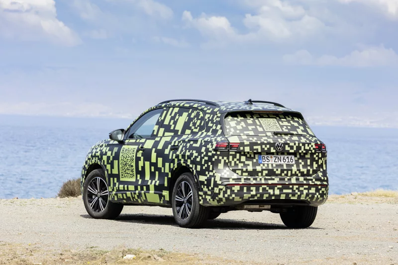 全新第三代Volkswagen Tiguan九月發表但外觀已經無偽裝被看光光了！