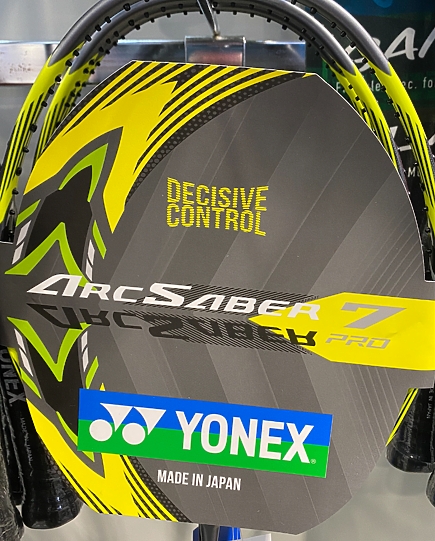 點我看大圖 我的第一支日製球拍分享 I YONEX ARCSABER 7 PRO (ARC7PRO)