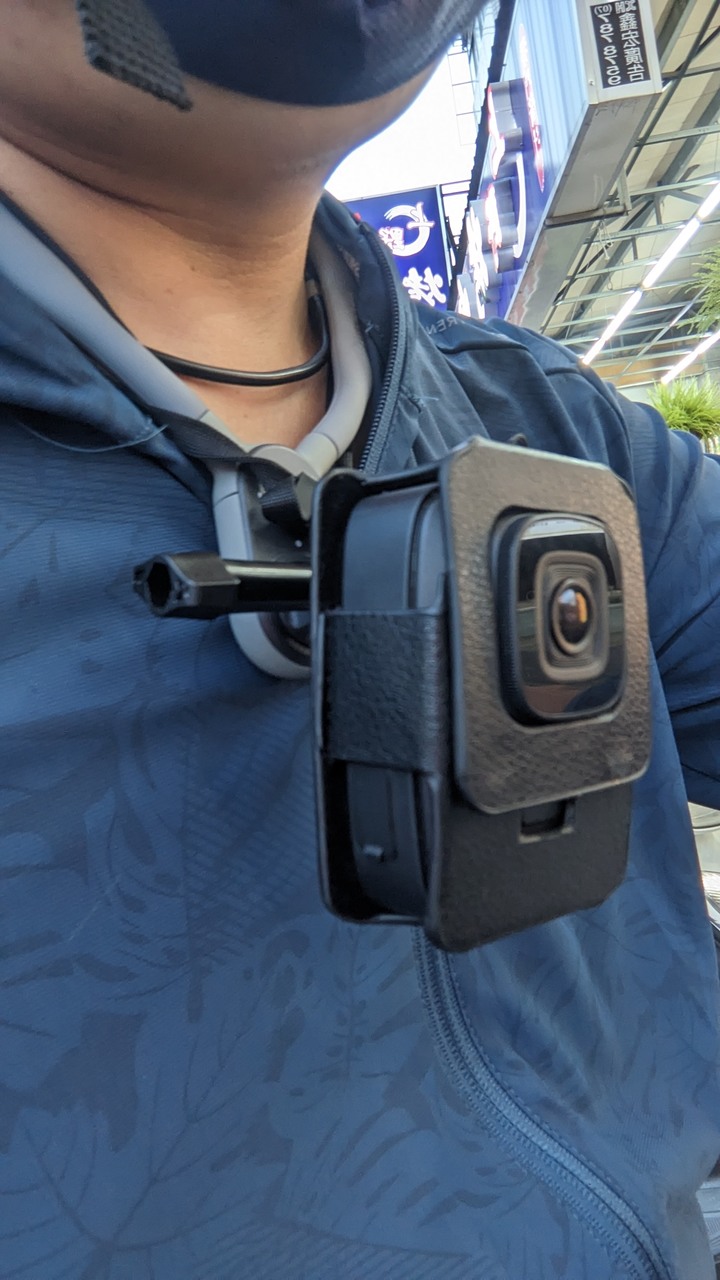 SJCAM A10使用心得分享(附上背夾、帶繩磁吸背夾、TELESIN U型磁吸頸掛支架道路行進影片)