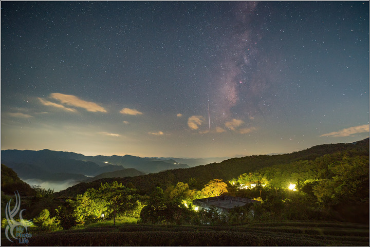 0812坪林拍星趣：銀河、流星、M31