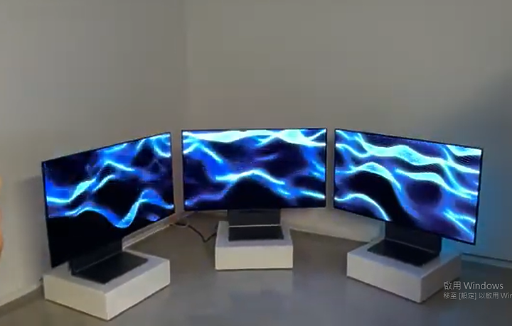 美型LG OLED evo 與藝術家劉呈祥的結合