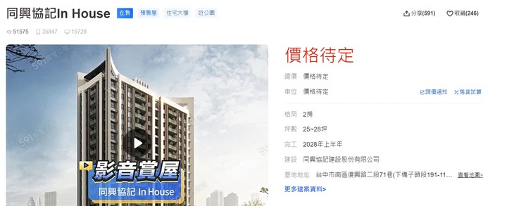 台中南區兩房案子比較&選擇
