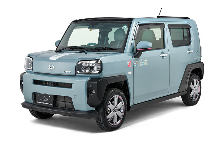 好漂亮的初音MIKU特仕車