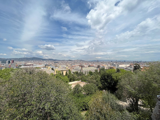 巴塞隆納 (Barcelona) Montjuïc山區：加泰羅尼亞國家藝術博物館 MNAC (Museu Nacional d'Art de Catalunya)