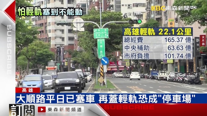 出車禍了 救護車被卡在大順路 輕軌是嫌惡設施無誤
