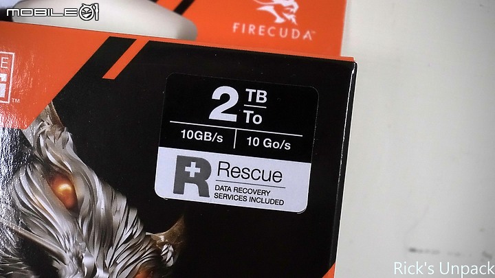 點我看大圖 【開箱】Gen5 SSD初體驗|SEAGATE FIRECUDA 540 PCIE Gen5 SSD 2TB