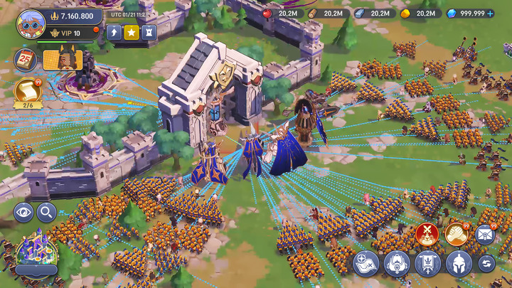 《GRAND CROSS : Age of Titans》Netmarble F&C 開發 8月9日 全球推出 | 新世代戰略遊戲 加入戰鬥拯救斯卡伊納 以漫畫形式展現的［故事］