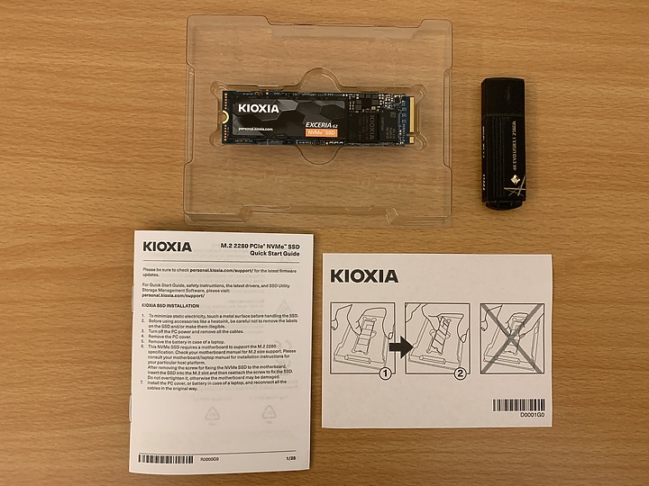 點我看大圖 SP PD60 M.2 SSD外接盒+Kioxia G2 1TB SSD開箱心得