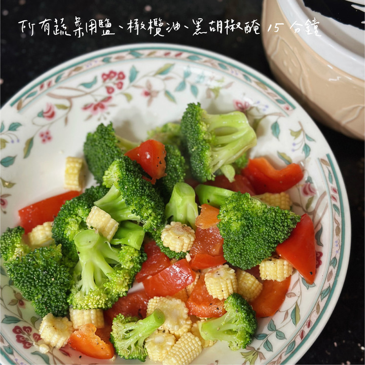 初次嘗試氣炸霜降牛排(父親節的簡單儀式感)