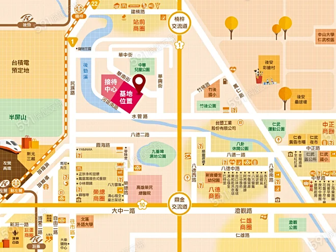 點我看大圖 請問有仁武水管路上【悅麟居】的掛嗎?