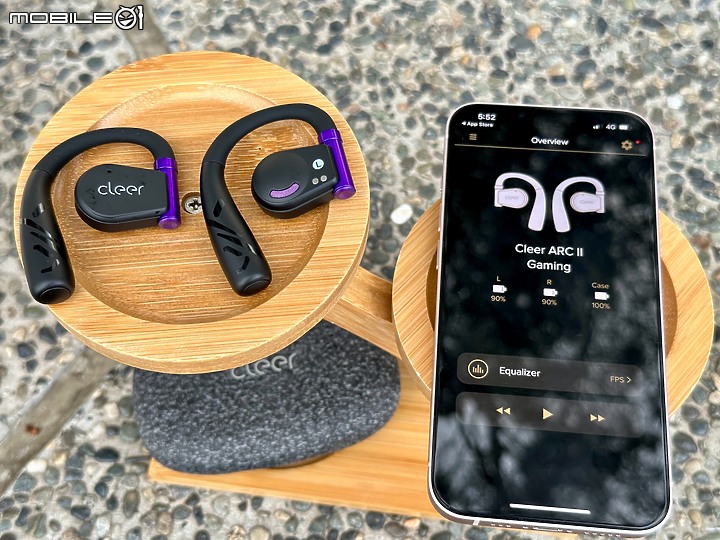 點我看大圖 紫色配色最美 Cleer ARC II 電競版 開放式真無線藍牙耳機