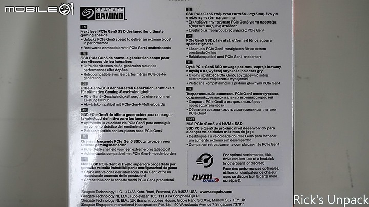 點我看大圖 【開箱】Gen5 SSD初體驗|SEAGATE FIRECUDA 540 PCIE Gen5 SSD 2TB