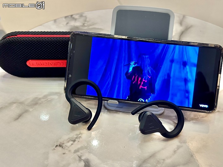 [開箱體驗] MONSTER DNA Fit 耳掛式主動降噪運動耳機