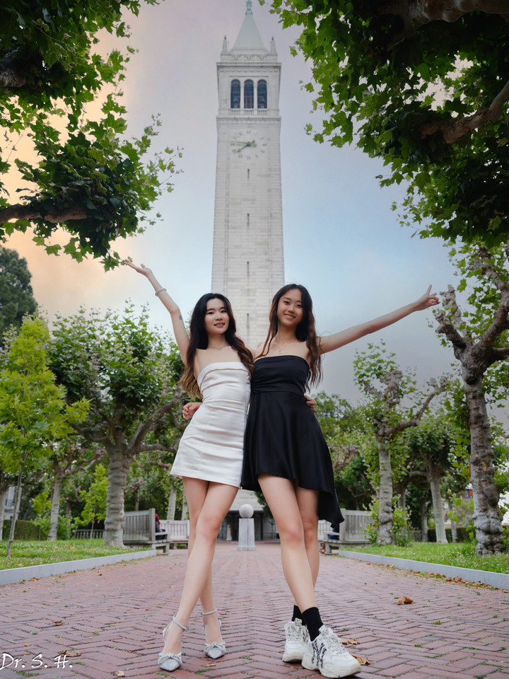 美女畢業主題照 ( UC Berkeley) 圖多