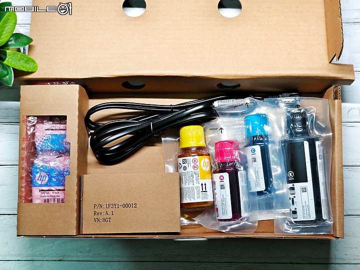 點我看大圖 「印表機開箱」HP Smart Tank 580 印表機 – 功能全面,可掃描的彩色印表機