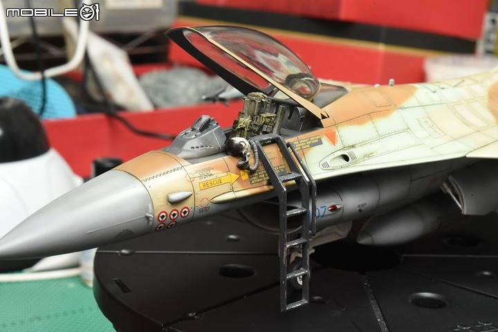 [模型製作記] 以色列希伯來之鷹 F-16A 1/48