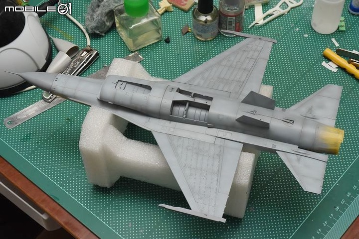 [模型製作記] 以色列希伯來之鷹 F-16A 1/48