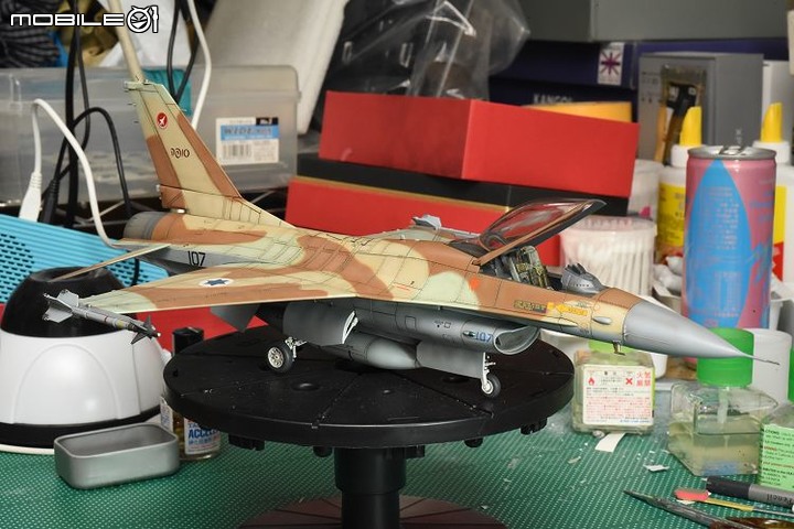 [模型製作記] 以色列希伯來之鷹 F-16A 1/48