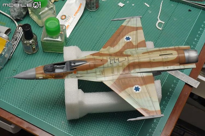 [模型製作記] 以色列希伯來之鷹 F-16A 1/48