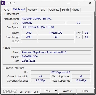 TUF FX507ZU4、FA507NV比一比