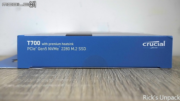 點我看大圖 【開箱】全球真正首款Gen5 SSD|Micron Crucial T700 Gen5 SSD 1TB