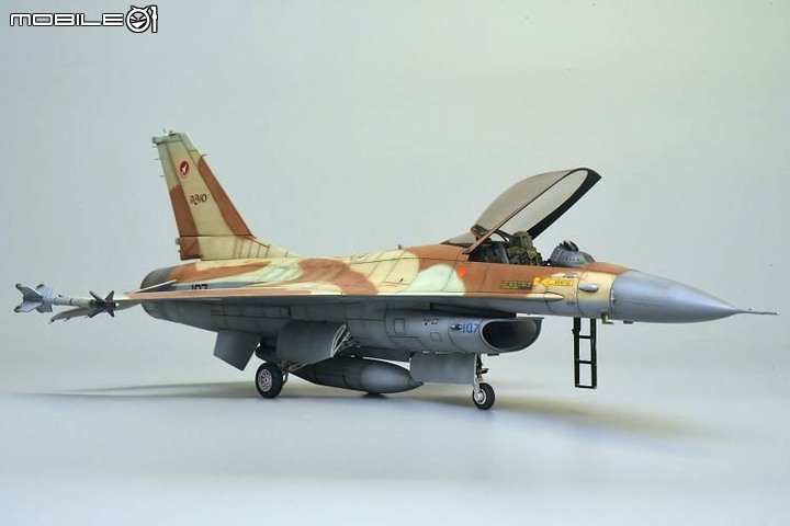 [模型製作記] 以色列希伯來之鷹 F-16A 1/48