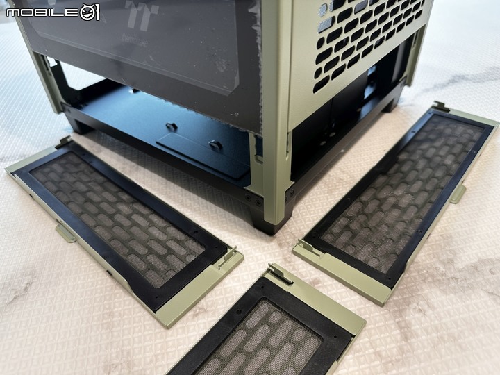 透視 The Tower 200迷你機殼 抹茶綠 +專用 LCD 面板模組
